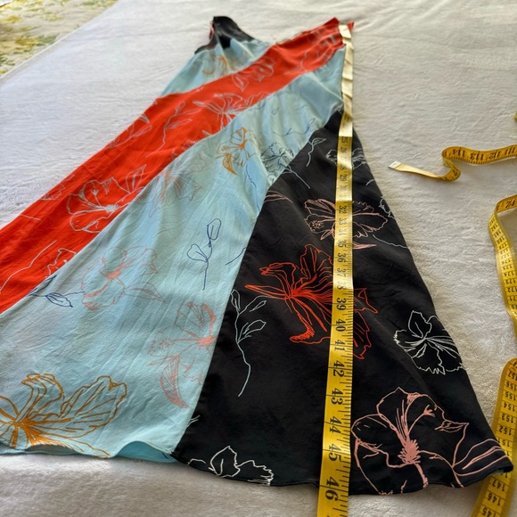 Diane Von Furstenberg Silk Fenelon Printed Bias Midi Dress - Picture 10 of 14